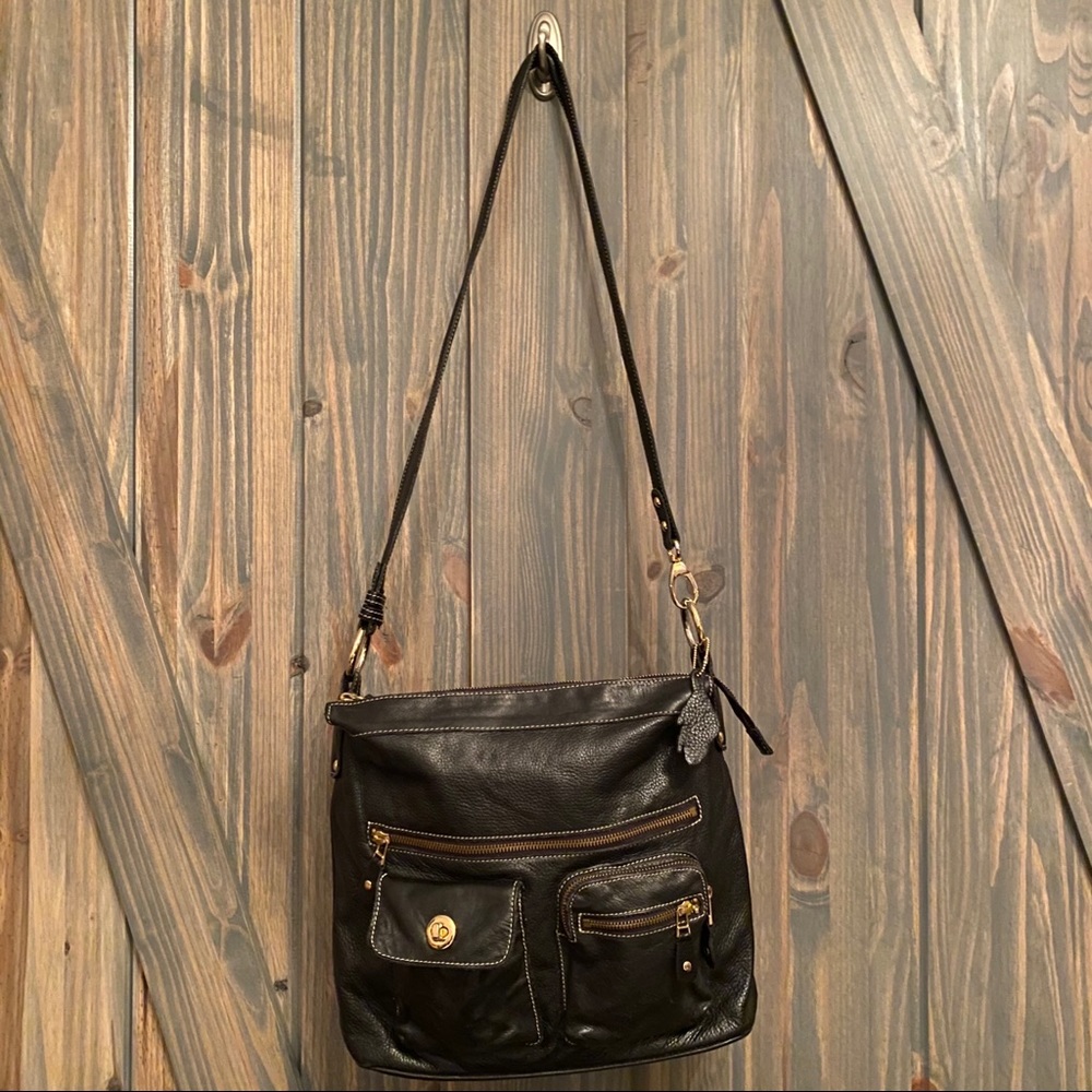 Rare! XL Roots village bag with convertible strap